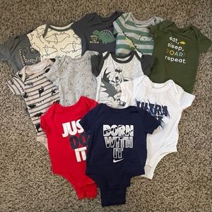 52 piece baby boy clothing bundle. Size 0-3 months